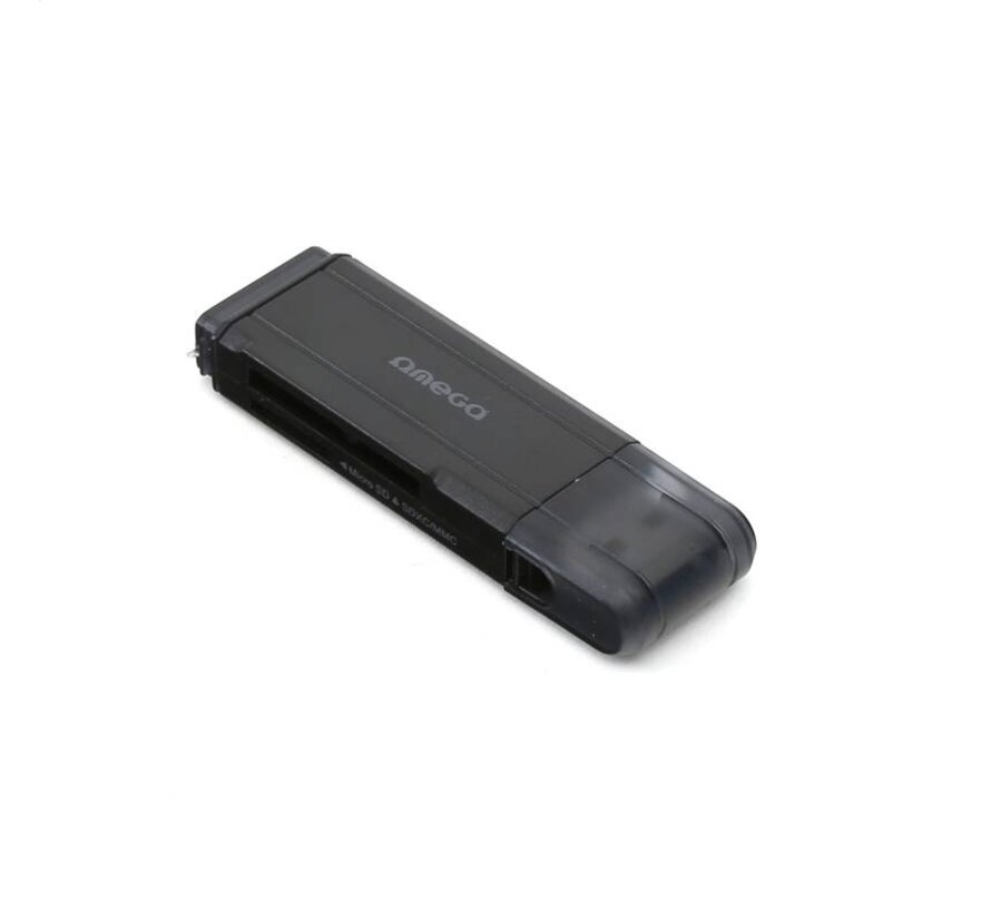 OMEGA CARD READER microSDHC USB 3.0 BLACK