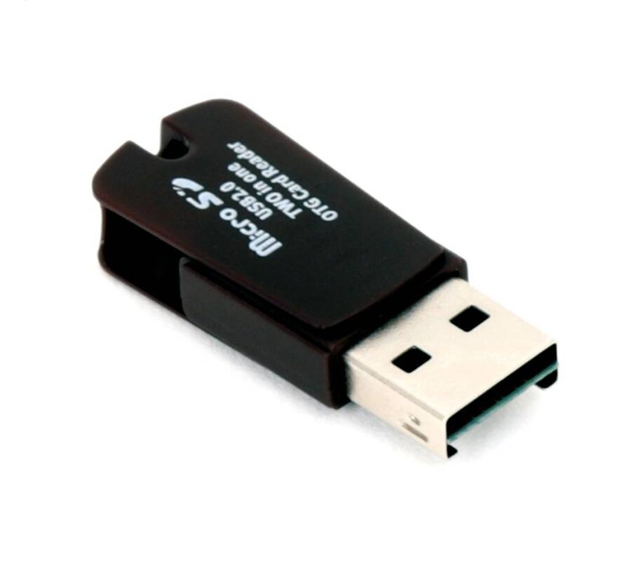 Ensemble PLATINET 4-en-1 microSD 32 Go + Lecteur de carte SD + Adaptateur USB/microUSB [42225]