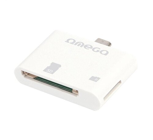Omega LECTEUR DE CARTE MEMOIRE OMEGA SDHC/microSDHC pour ANDROID [41870]