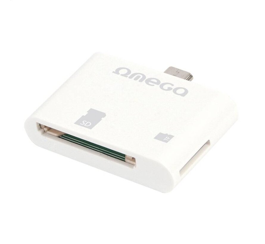 LECTEUR DE CARTE MEMOIRE OMEGA SDHC/microSDHC pour ANDROID [41870]