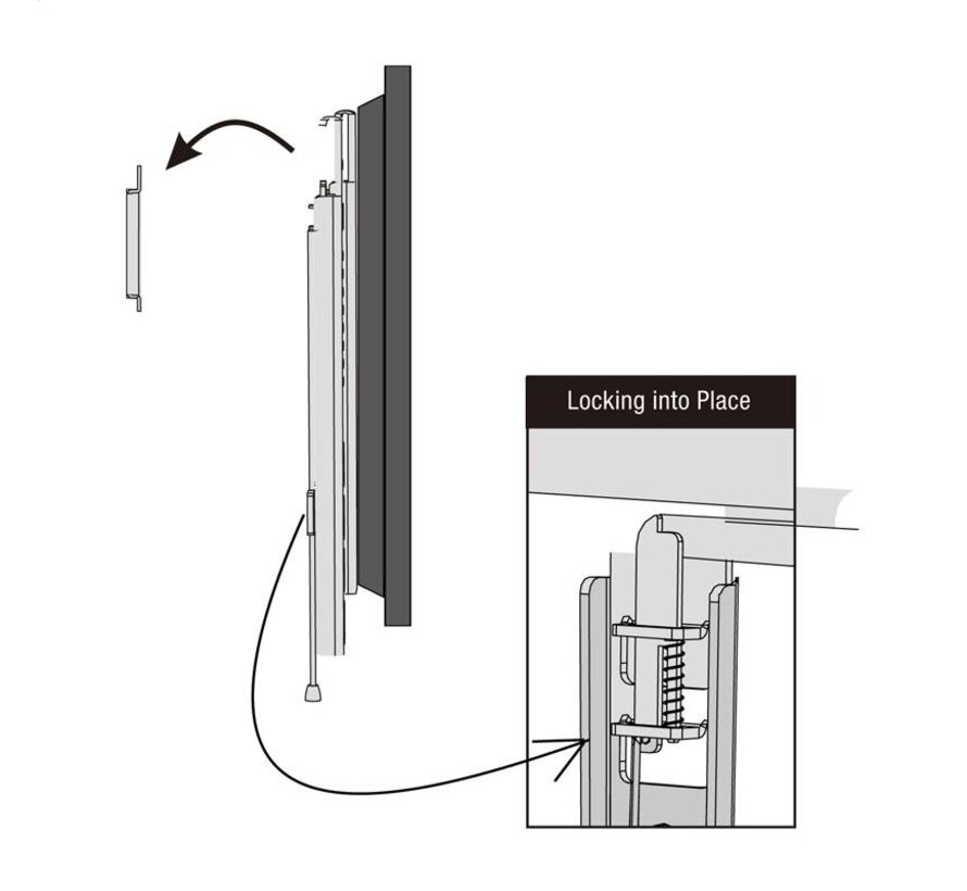 Support TV mural OMEGA VESA max. 200 TILT MAPLE (odp. OUTVLCD203)