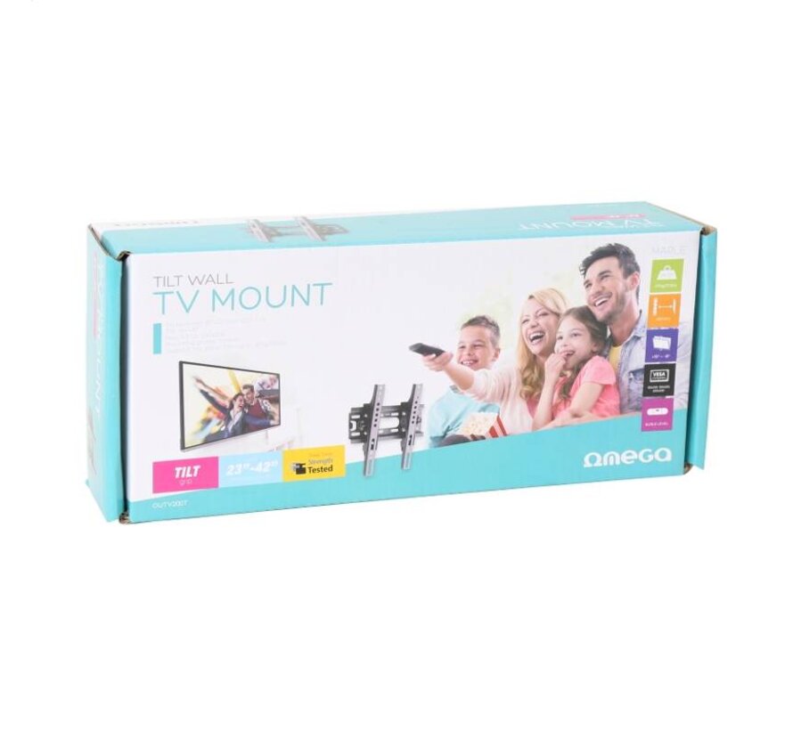 Support TV mural OMEGA VESA max. 200 TILT MAPLE (odp. OUTVLCD203)