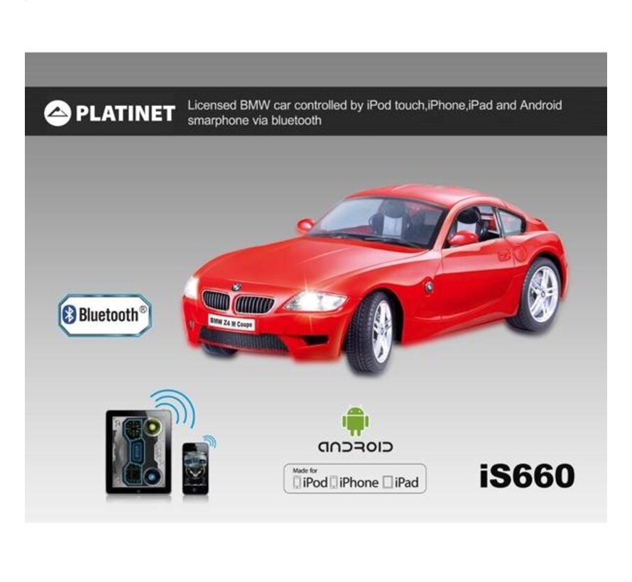 BMW Z4 PLATINET BLUETOOTH iOS CAR iS660 ROT  41618