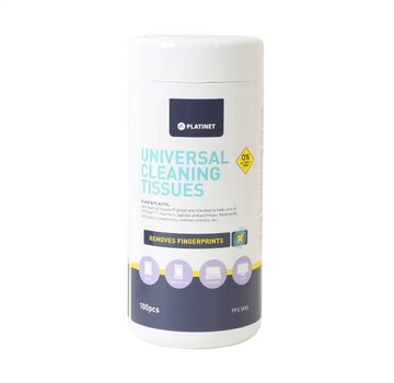 Platinet LINGETTES NETTOYANTES HUMIDES X100PCS PFS5855 PLATINET