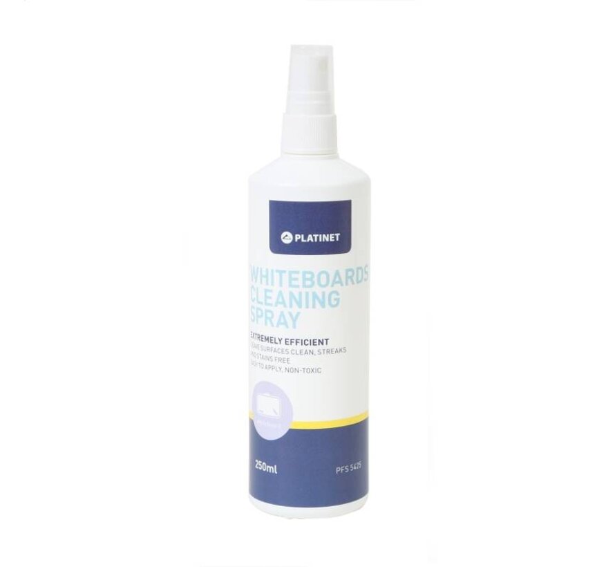 SPRAY NETTOYANT 250ML POUR TABLEAU BLANC PFS5425 PLATINET