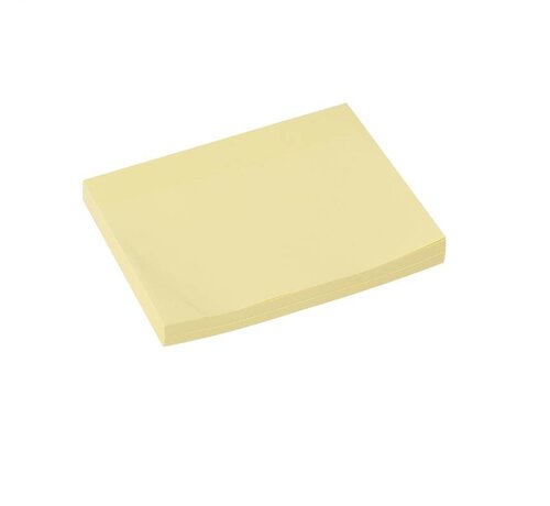 Platinet PLATINET STICKY NOTES YELLOW 75x100MM 100 SHEETS