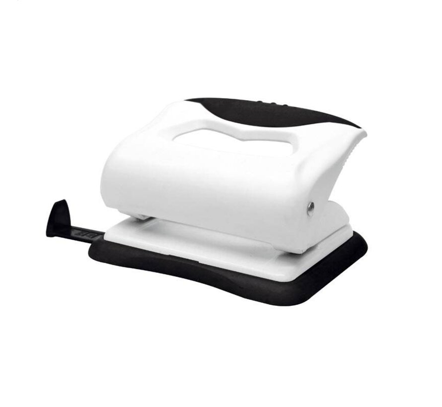 PERFORATEUR PAPIER PLATINET 2 TROUS 16 FEUILLES/NOIR & BLANC