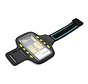 PLATINET SPORT ARMBAND FÜR SMARTPHONES SCHWARZ MIT LED