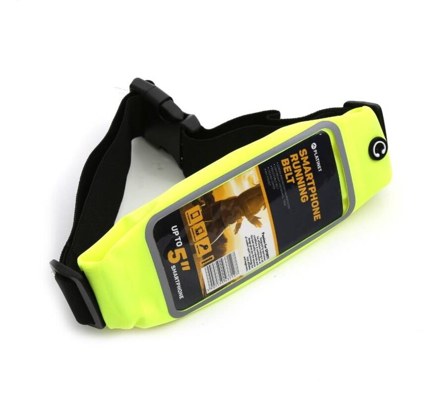 PLATINET WAIST BAG WITH SMARPTHONE WINDOW GREEN