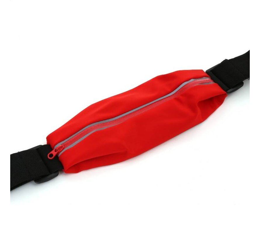 PLATINET WAIST BAG WITH SMARPTHONE WINDOW RED