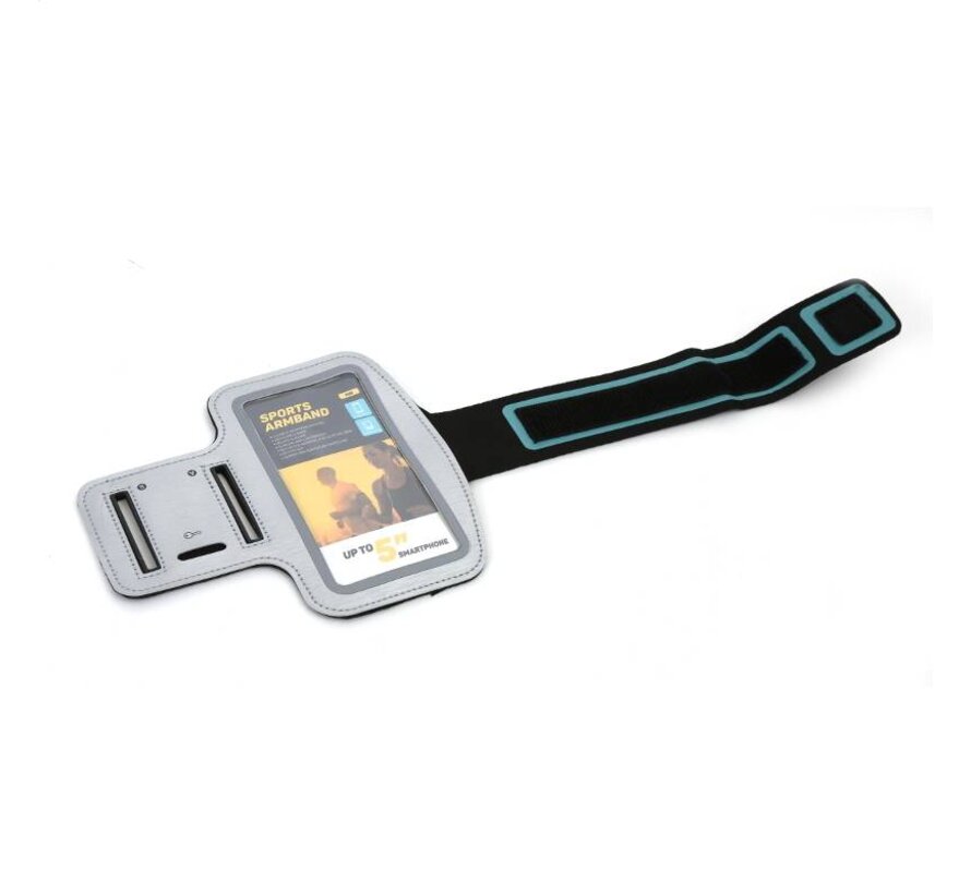 BRASSARD POUR SMARTPHONE PLATINET GRIS 42056