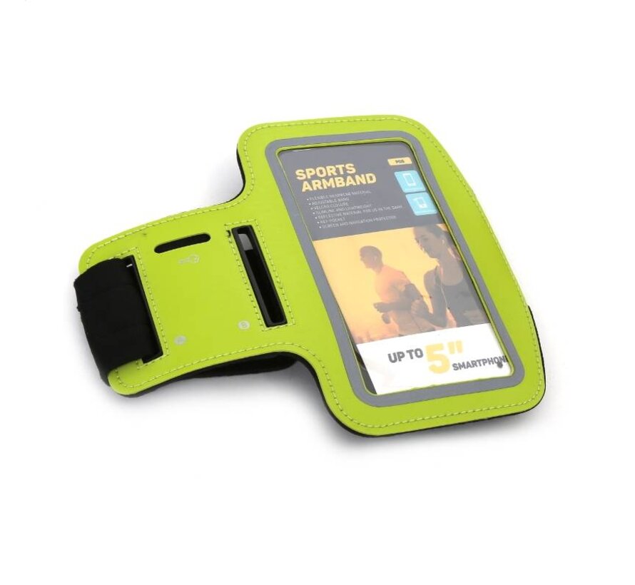 PLATINET SMARTPHONE SPORT ARMBAND GRÜN