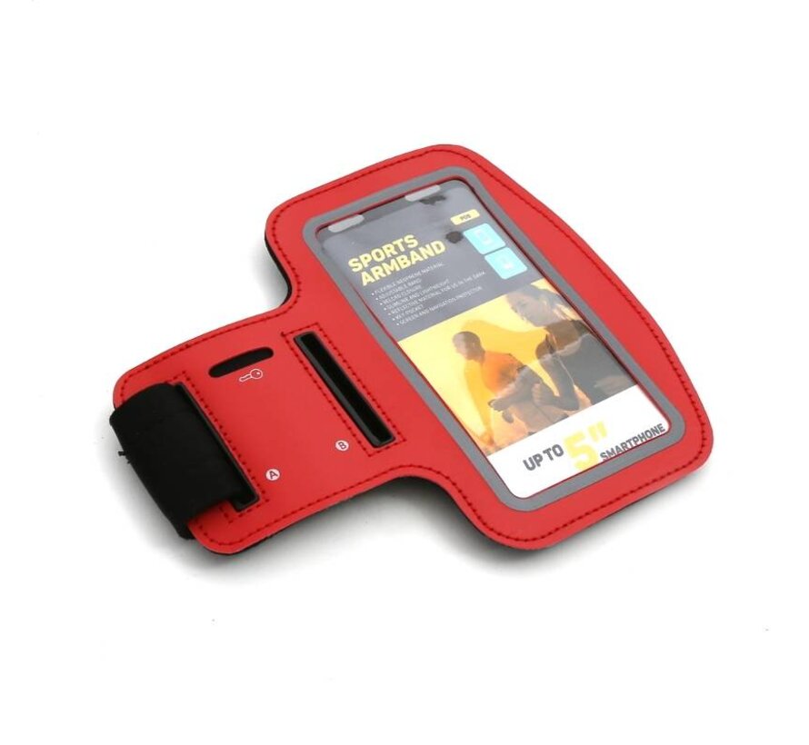 PLATINET SMARTPHONE SPORT ARMBAND/RED