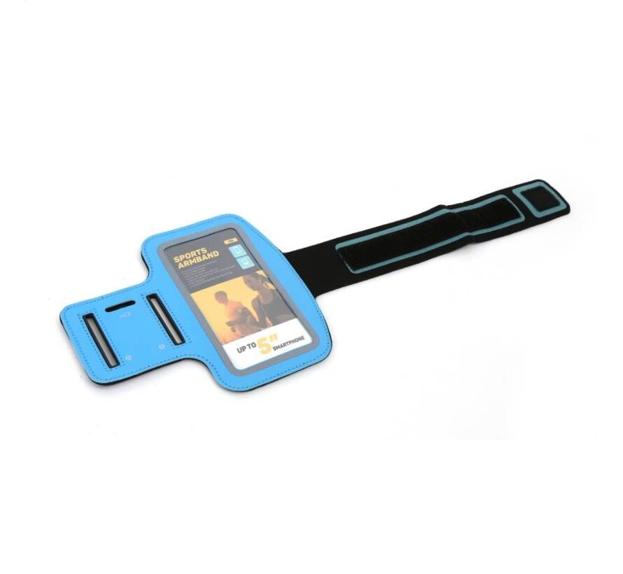 PLATINET SMARTPHONE SPORT ARMBAND BLAU