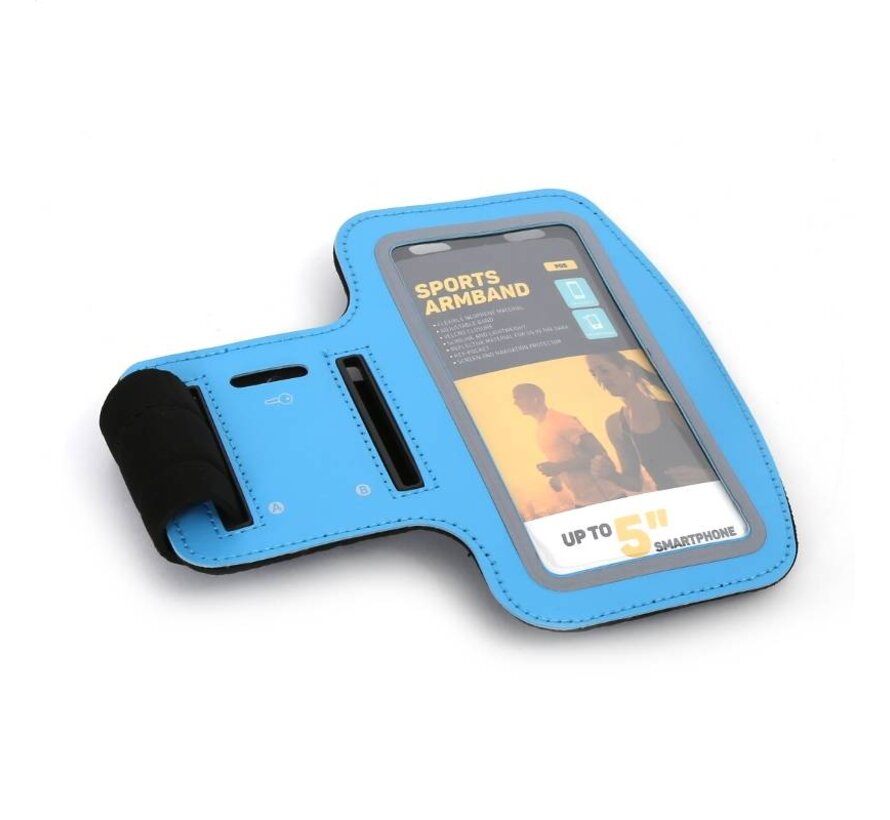 BRASSARD POUR SMARTPHONE PLATINET Bleu 42054