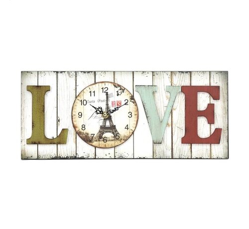 Platinet PLATINET WALL CLOCK/LOVE