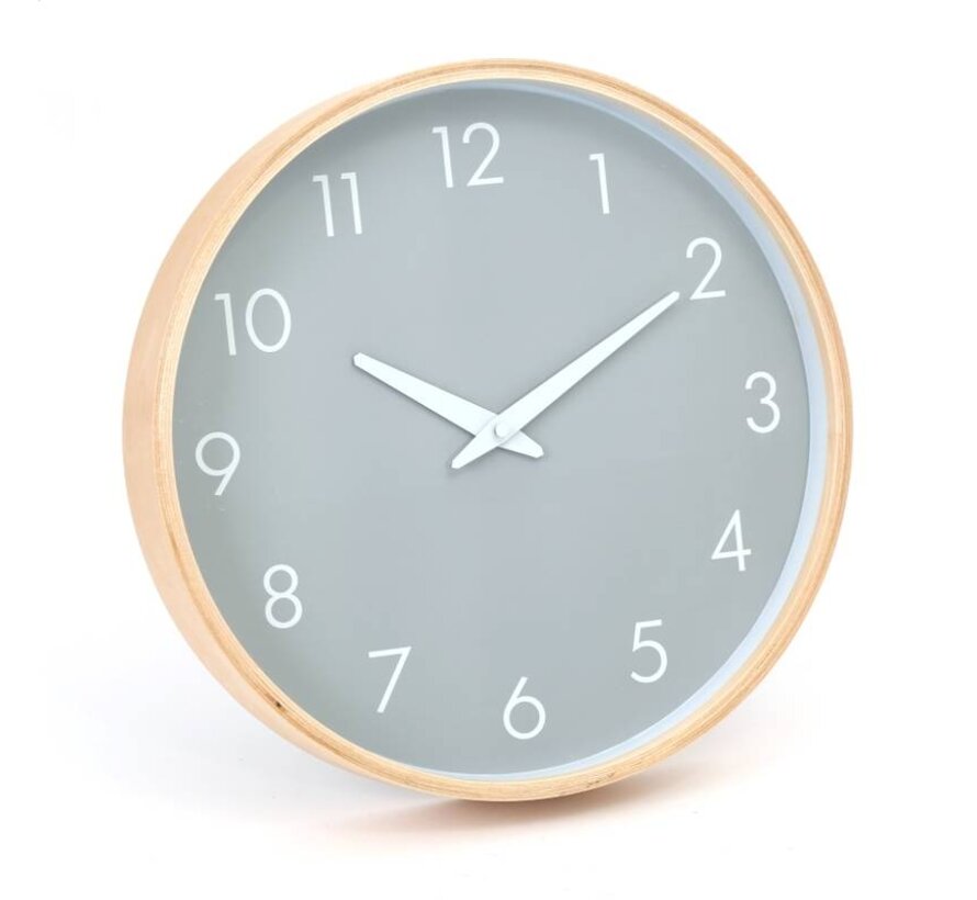 HORLOGE MURALE PLATINET "MORE"