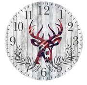 Platinet PLATINET ZEGAR/WALL CLOCK/DEER