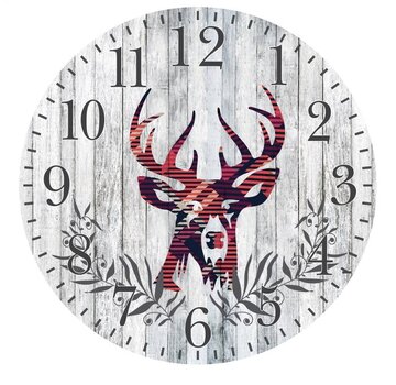 Platinet PLATINET HORLOGE MURALE DEER