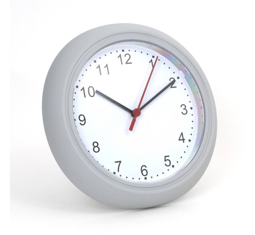 PLATINET ZEGAR WALL CLOCK SUNDAY/GREY