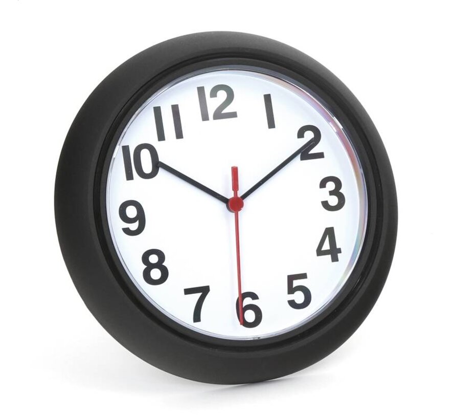 PLATINET ZEGAR WALL CLOCK SUNDAY/ BLACK