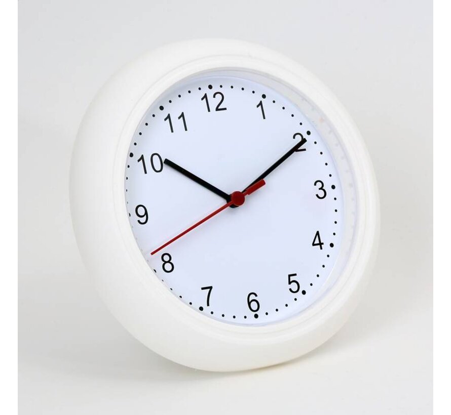 PLATINET ZEGAR WALL CLOCK SUNDAY/WHITE