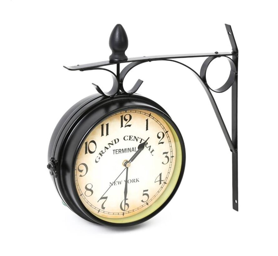 HORLOGE MURALE PLATINET STATION 43220