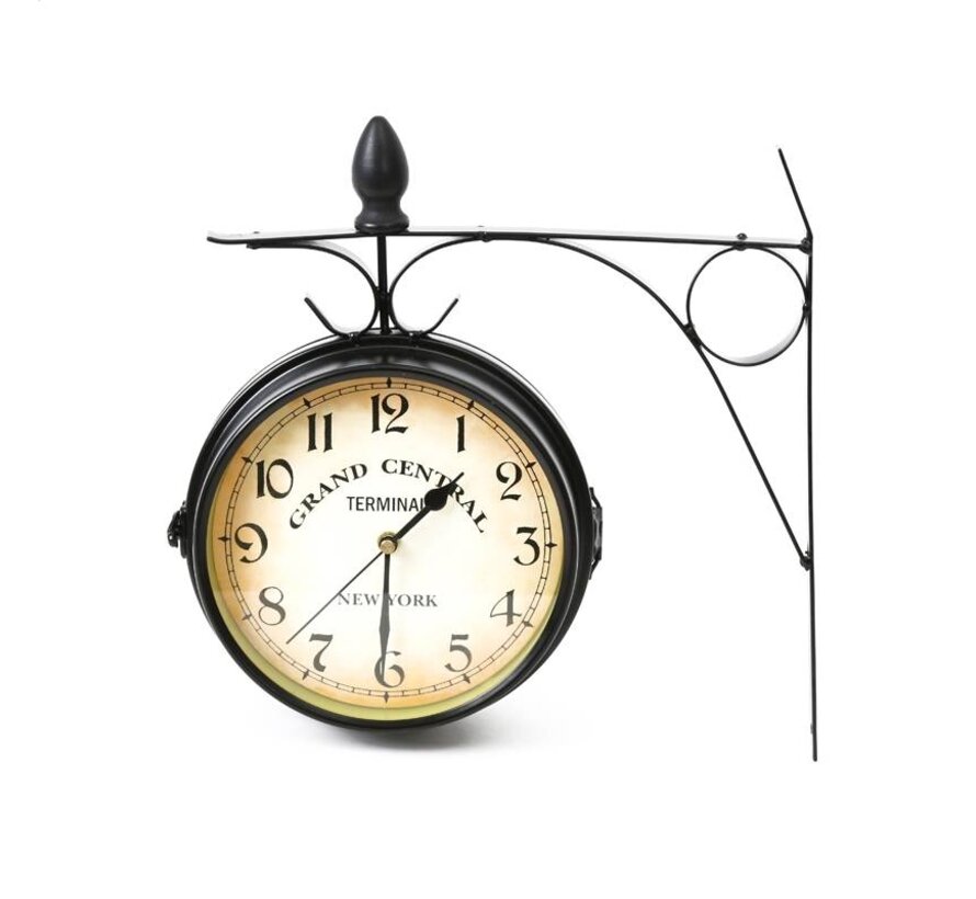 PLATINET  STATION WALL CLOCK 43220