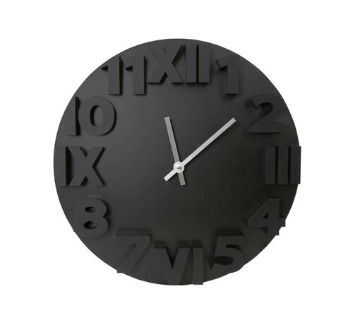 Platinet PLATINET MODERN WALL CLOCK/BLACK