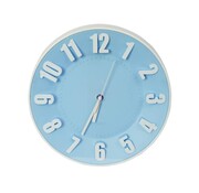 Platinet PLATINET TODAY WALL CLOCK/BLUE
