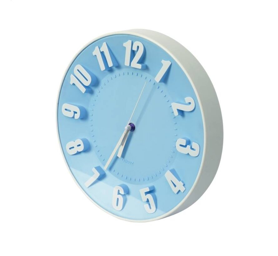 PLATINET WANDUHR TODAY BLAU