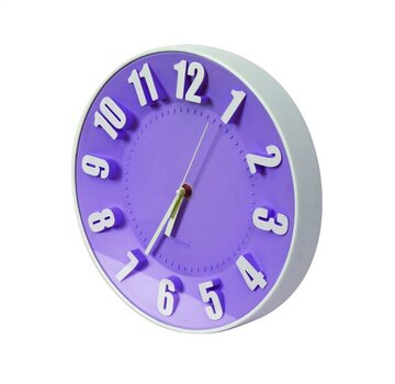 Platinet PLATINET WANDUHR TODAY LILA