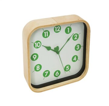 Platinet PLATINET MORNING WALL CLOCK/GREEN