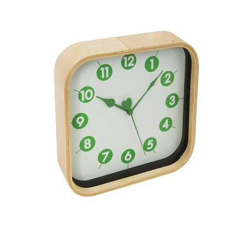 Platinet PLATINET MORNING WALL CLOCK/GREEN