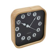 Platinet HORLOGE MURALE PLATINET "MORNING" NOIR 42987