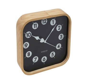 Platinet PLATINET MORNING WALL CLOCK/BLACK
