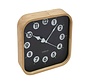PLATINET MORNING WALL CLOCK/BLACK