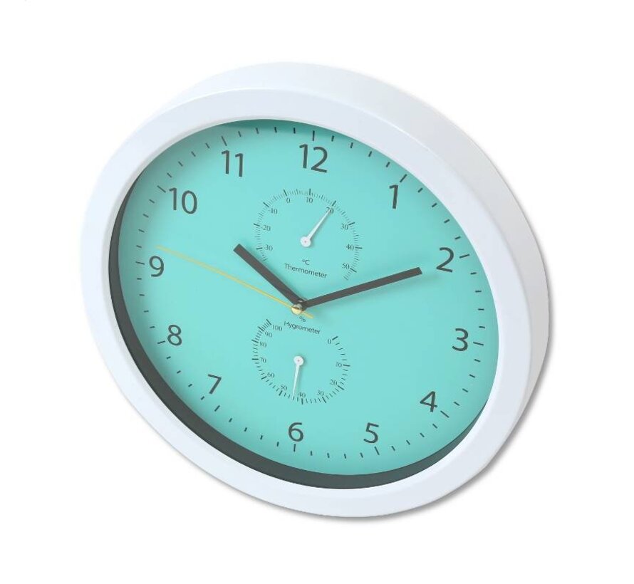 PLATINET SUMMER WALL CLOCK GREEN