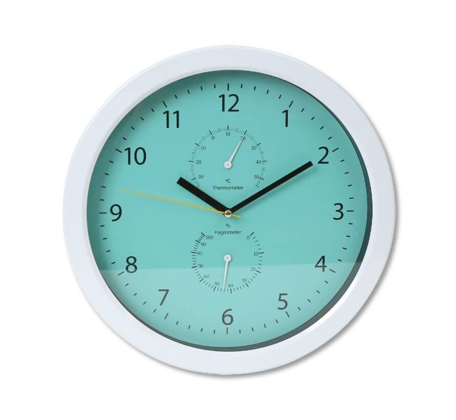 PLATINET SUMMER WALL CLOCK GREEN