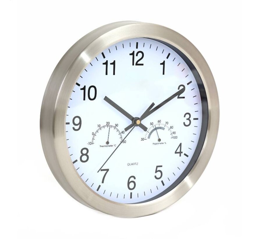 PLATINET WINTER CLOCK WHITE