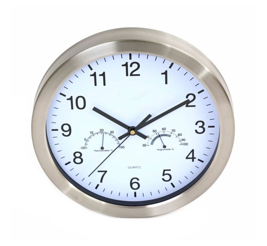 PLATINET WINTER CLOCK WHITE