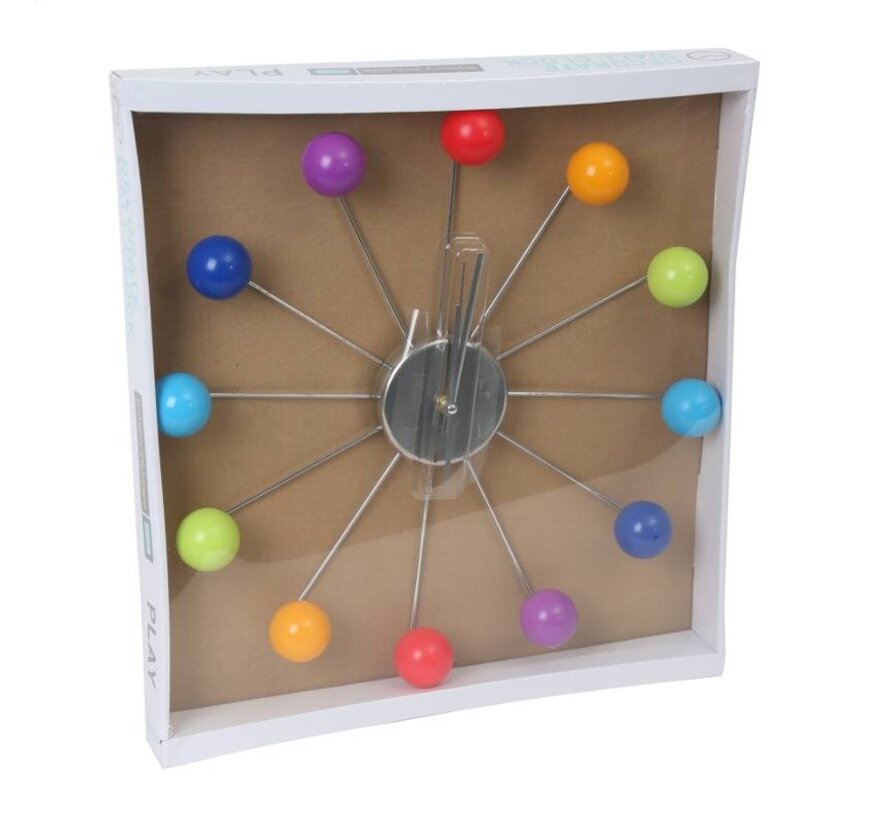 HORLOGE MURALE PLATINET "PLAY"