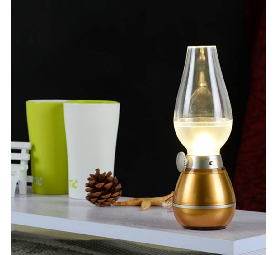 LAMPE LED SANS FIL PLATINET MARCHE ARRET GRACE AU SOUFFLE + CHARGEUR