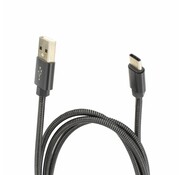 Omega OMEGA CABLE METAL TYPE C USB 1.8A 1M NOIR 44216