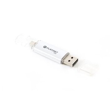 Platinet PLATINET ANDROID PENDRIVE USB 2.0 AX-Depo 32GB + microUSB for tablets SILBER [41779]