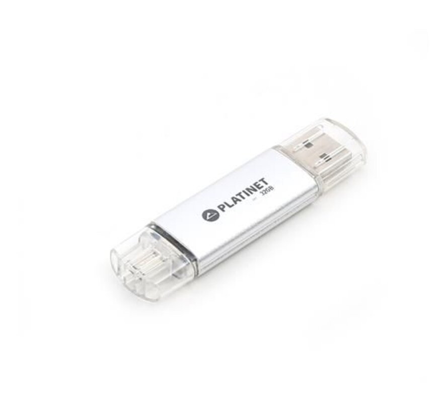 PLATINET ANDROID PENDRIVE USB 2.0 AX-Depo 32GB + microUSB for tablets [41779]