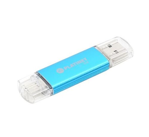 Platinet PLATINET ANDROID PENDRIVE USB 2.0 AX-Depo 32GB + microUSB for tablets BLUE [43195]