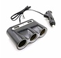 OMEGA TRIPLE CIGAR SOCKET CABLE OUC913 + 2x USB port 2.4A [44688]