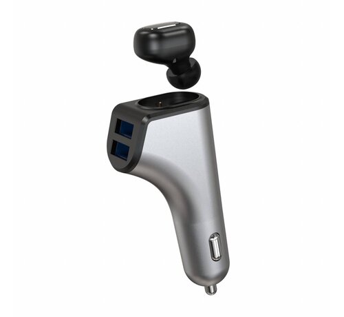 Platinet PLATINET DUOS: CAR CHARGER 2xUSB 3,1 A WITH BLUETOOTH EARPHONE