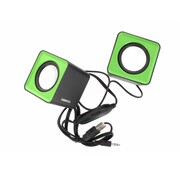 Omega HAUT-PARLEURS OMEGA 2.0 OG-01 SURVEYOR 6W VERT USB [41921]